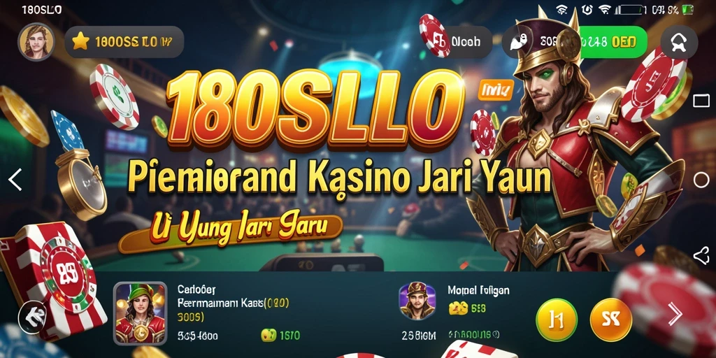 Screenshot gameplay Kasino yang menarik dari 180SLOT.