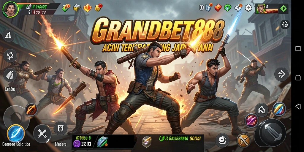 Tampilan menegangkan dari pertempuran di GRANDBET88.