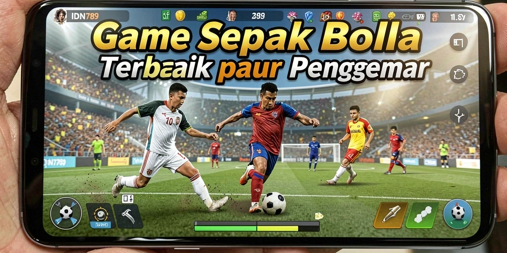 Gameplay seru IDN789 dengan aksi sepak bola yang intens.