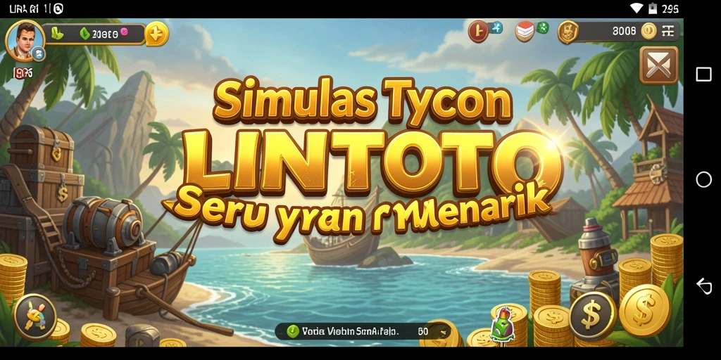 Menampilkan gameplay yang menegangkan dan strategi pengelolaan bisnis.
