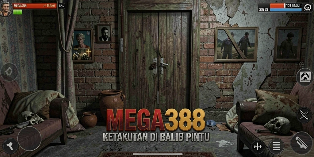 Screenshot dari gameplay MEGA388 yang menegangkan dan menyeramkan.