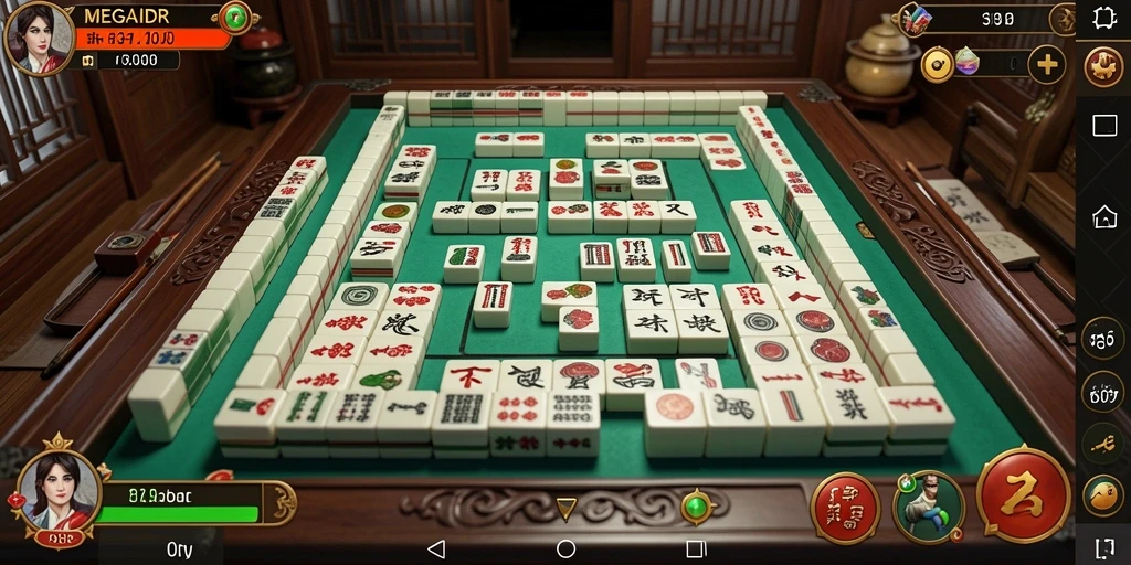 Tampilan gameplay seru MEGAIDR dengan grafis menarik.