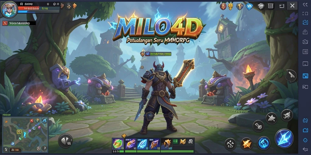 Tampilan gameplay menakjubkan di dunia <strong>MILO4D</strong>.