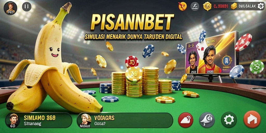 Tampilan gameplay PISANGBET yang menarik dan interaktif.