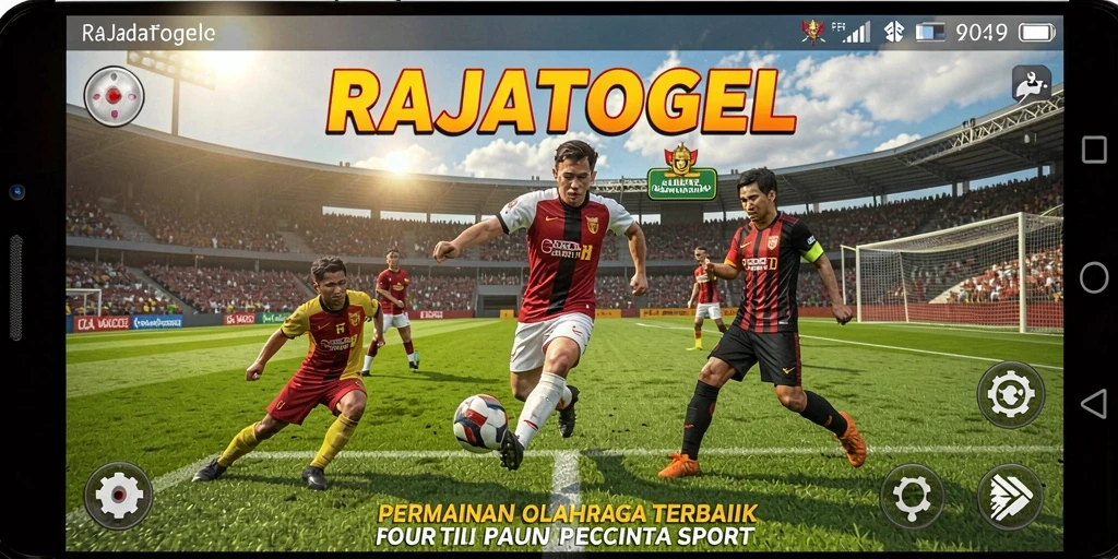 Screenshot utama RAJATOGEL menampilkan keseruan gameplay olahraga.