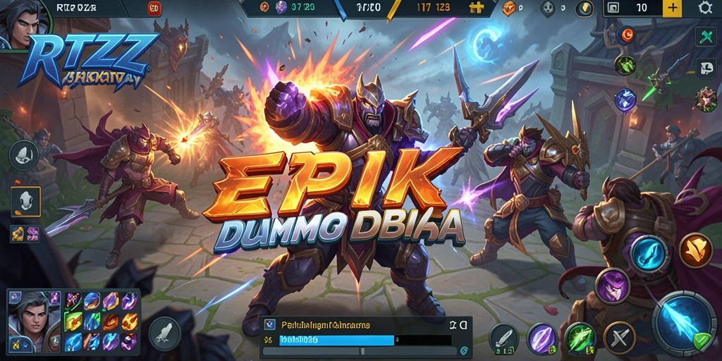 Gameplay seru dan penuh aksi di RTZZ.