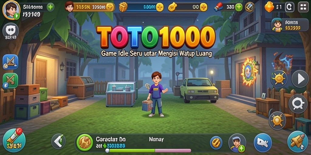 Tangkapan layar gameplay TOTO1000 yang menarik dan penuh aksi.