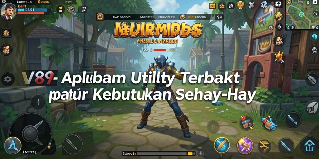 Screenshot V89 menampilkan antarmuka aplikasi Utility yang ramah pengguna.